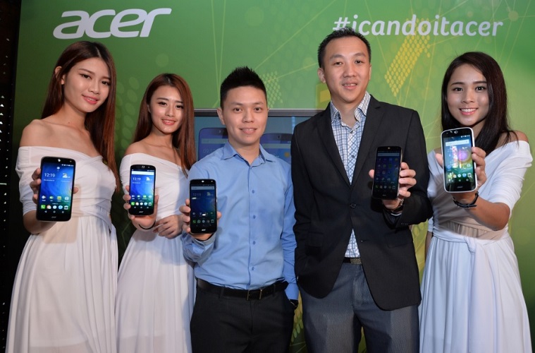 杰弗里和约翰逊的模式和新的Acer Liquid智能手机