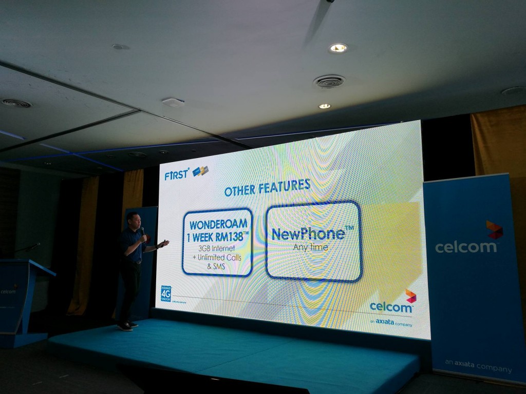 Data Up：Celcom 雙倍升級 First 後付配套上網 Data；全新 First Gold Plus 提供 40GB Data 每月只需 RM98！ 3