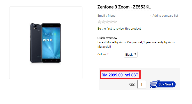 雙攝像鏡頭、64GB 容量、5000 mAh 电量：Asus Zenfone 3 Zoom 正式登陆马来西亚；售价仅需 RM2,099！ 3