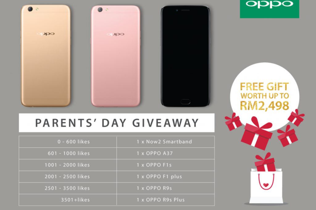 【馬來西亞】OPPO R9S、A77 齊降價；參加 Facebook Share 還有機會贏取免費手機！ 3