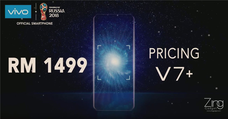 5.99 寸全面屏、 2400 萬像素自拍鏡頭：vivo V7+ 正式在馬來西亞發布；售價 RM1,499！ 8