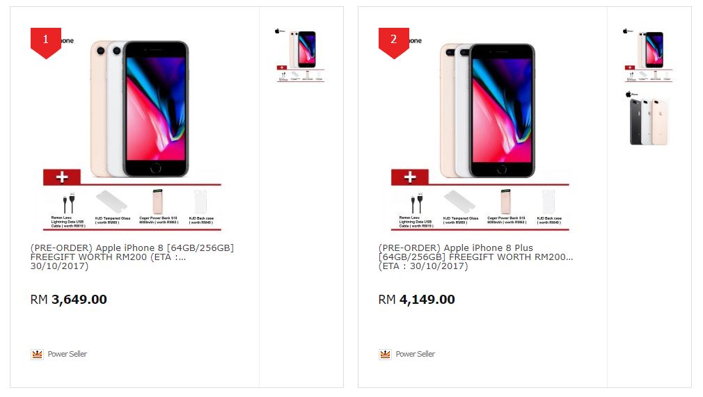 漲價了？蘋果 iPhone 8/8 Plus 馬來西亞售價出爐？最低分別從 RM3649 以及 RM4149 起跑！ 1