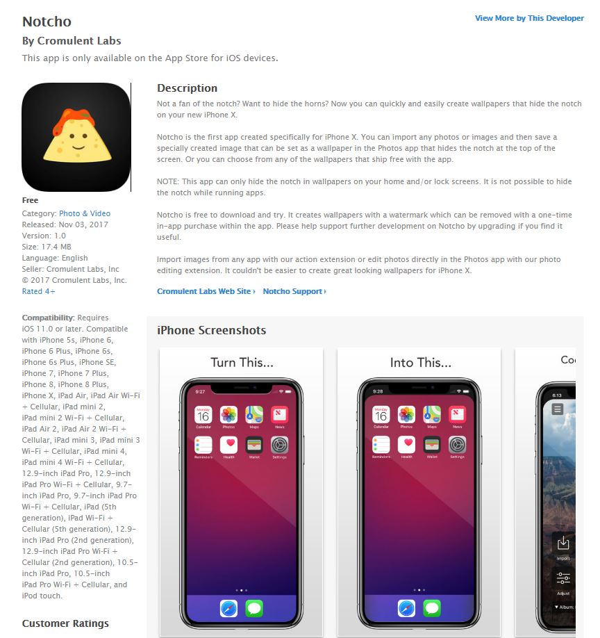 無法忍受劉海設計？蘋果 iPhone X 用戶下載這個 App 就能讓全面屏上的劉海消失不見！ 2