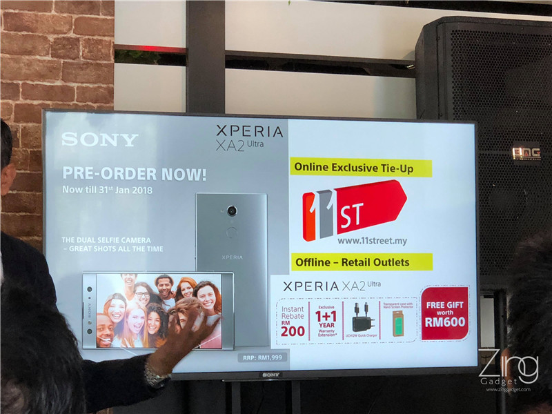 【馬來西亞】Sony Xperia XA2、XA2 Ultra、L2 正式發布；售價從 RM999 起；1月20日預購開跑；2月9日開賣！ 5
