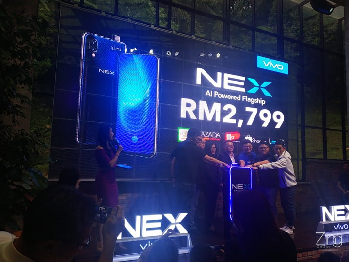 零界全面屏、升降式自拍鏡頭、屏幕指紋解鎖：Vivo NEX 正式在马来西亚发布；售價 RM2,799！ 15