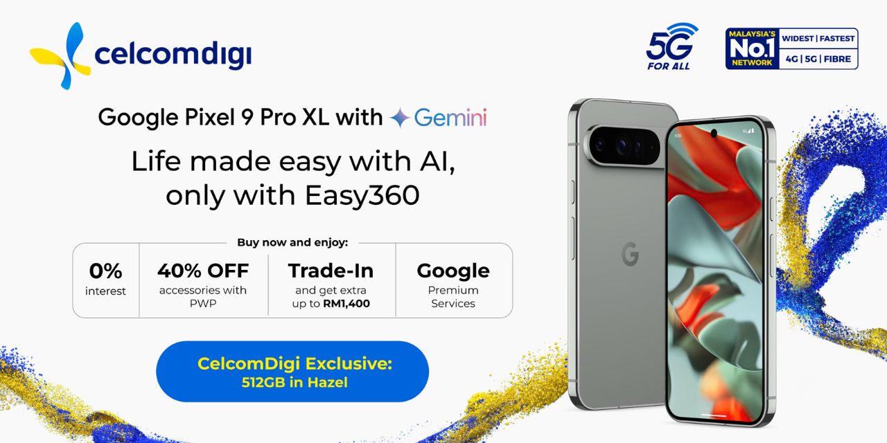 CelcomDigi为Google Pixel 9系列办促销!现在买可获独家Hazel配色、节省高达RM5850等! 117