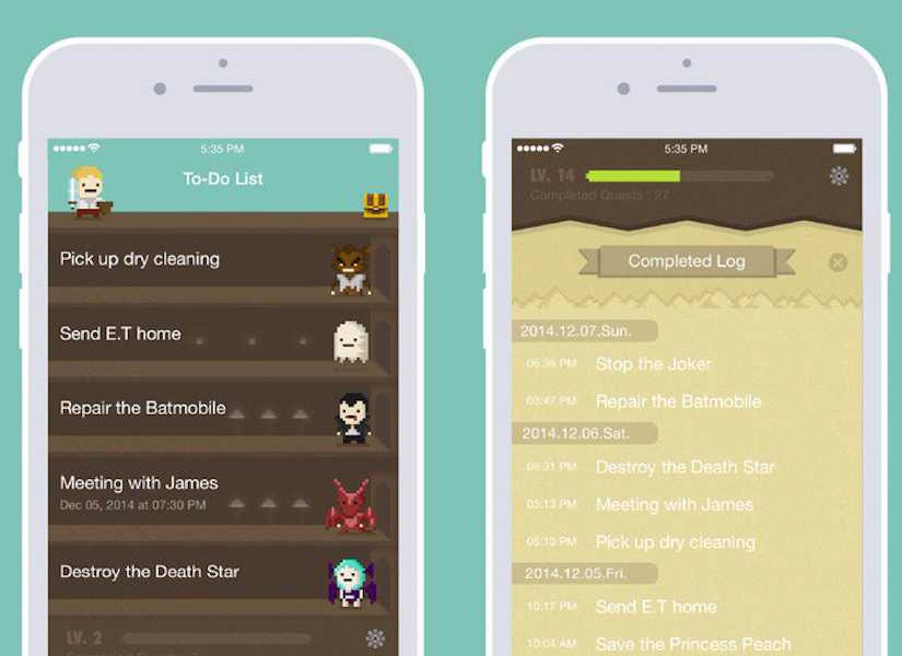 this iphone app turns your chores into video game quests