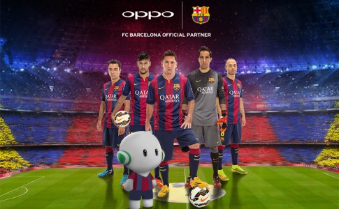 FC Barcelona and Oppo partnership 2 副本
