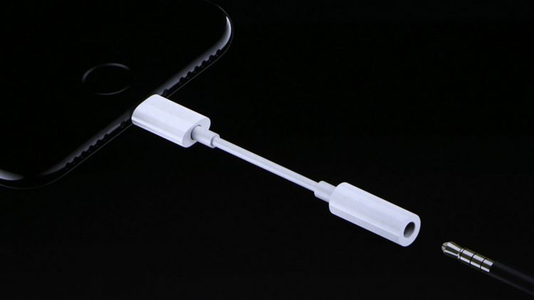 Apple iphone 7 lighning audio 3.5 adapter