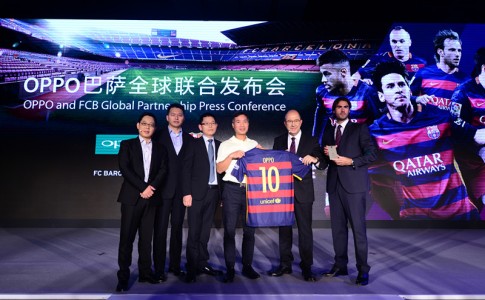 The FC Barcelona Vice Chairman welcomes OPPO into the family with a special jersey