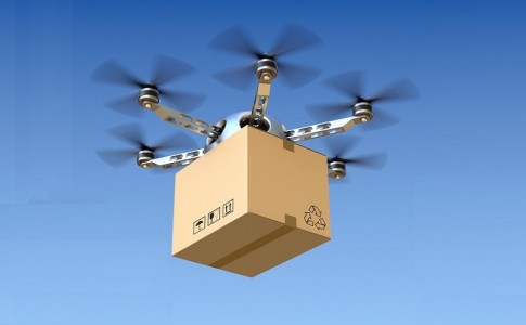 bigstock Delivery drone 55675544