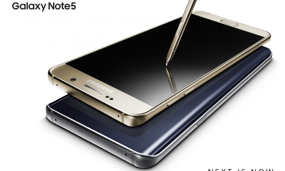 Galaxy Note5 Gold Black 2P