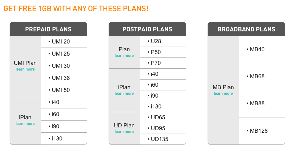 U Mobile gives out extra 1GB quota for all postpaid and ...