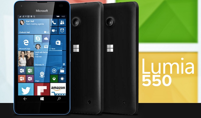 microsoft lumia 550 leaked renders emerged