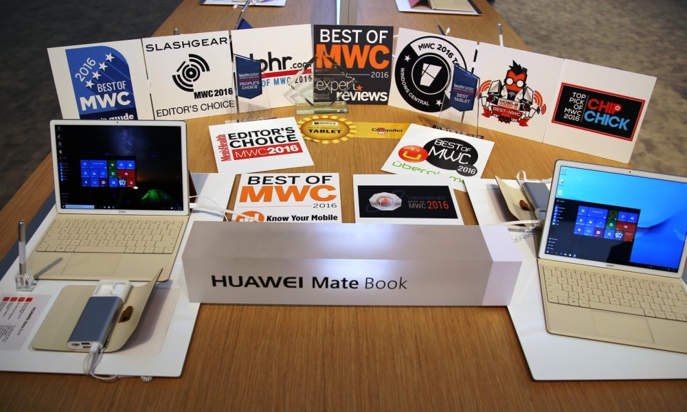 16. HUAWEI MateBook Wins 15 Awards at Mobile World Congress 2016