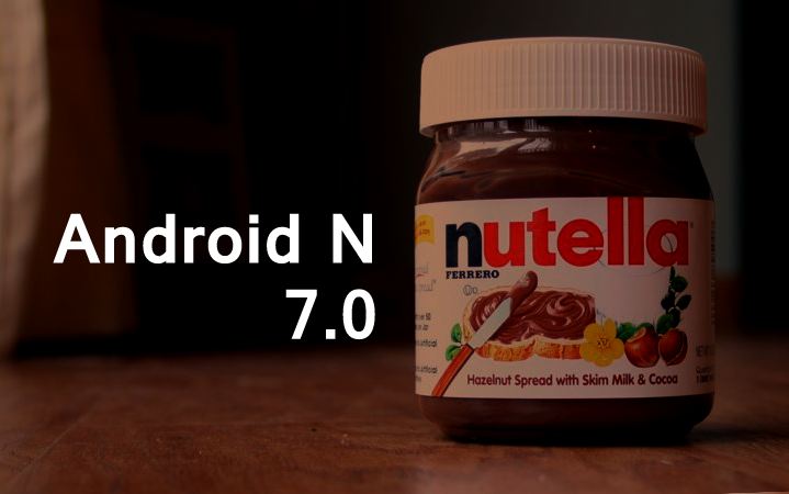 android-n-nutella