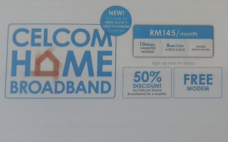 celcom home broadband