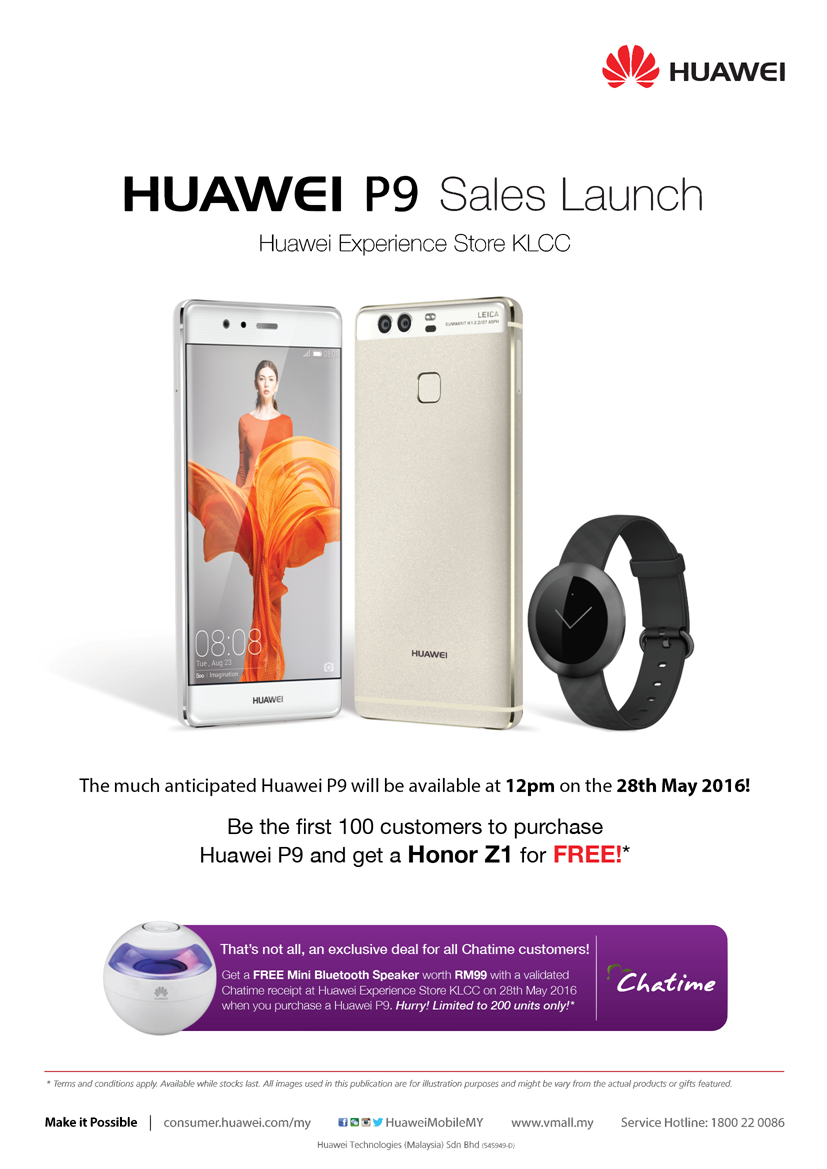 Huawei P9 Sales Launch - KLCC (1)