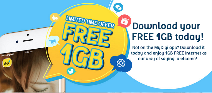Digi Free 1GB for New MyDigi Users2