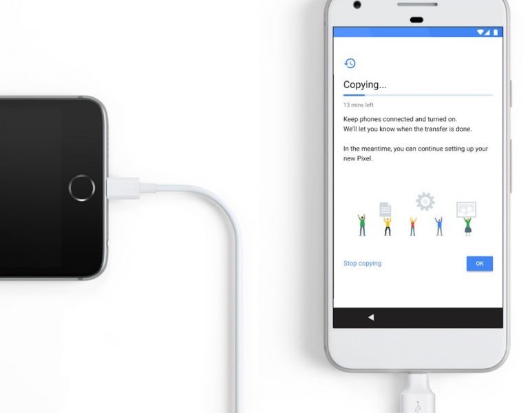 Google Quick Switch Adapter switch from ios to pixel 770x681