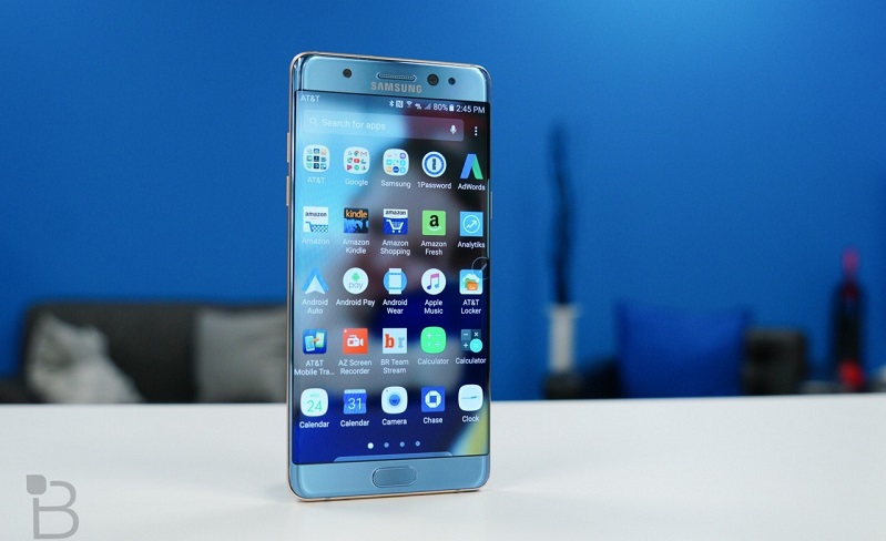 Samsung Galaxy Note 7 Blue 12