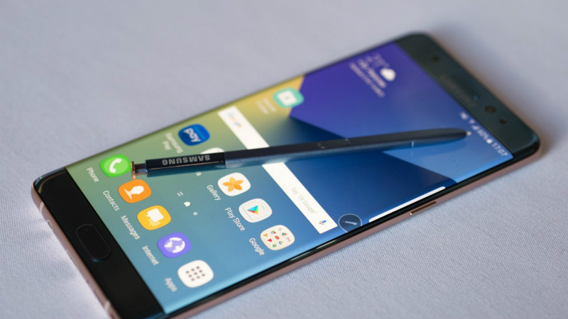 a fourth replacement galaxy note 7 caught fire in virginia this morning