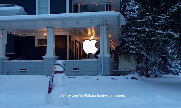 apple holiday commercial 2013