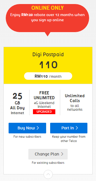 Digi Postpaid upgraded! Get 10GB data + unlimited calls ...