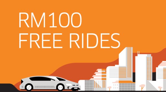170220 uber free rides RM100 outside klang valley