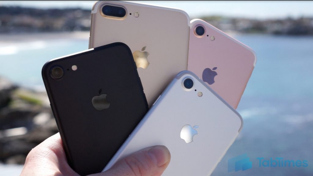 iPhone 7 color comparison matte black gold rose gold silver