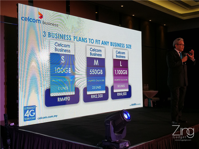 celcom business plan device