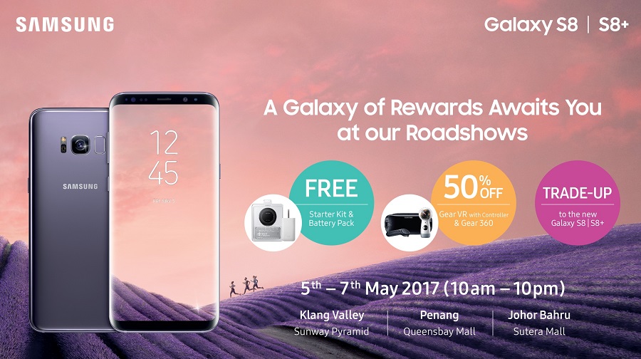 Samsung Galaxy S8 Roadshow