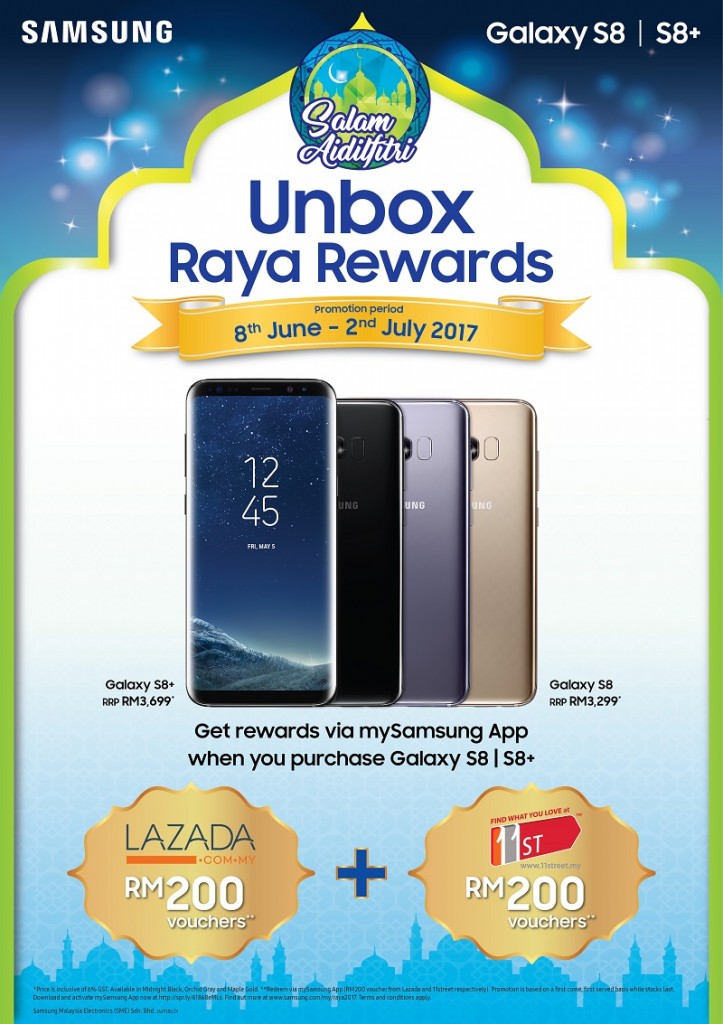 EN_Raya Bergaya_Unbox Raya Rewards with Galaxy S8
