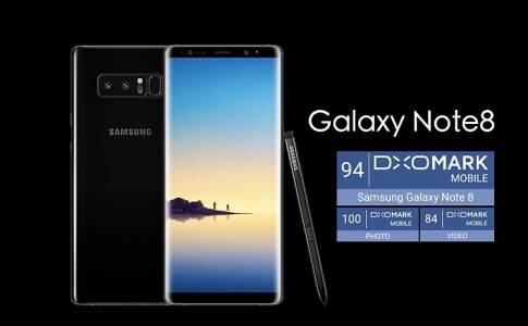 DxOMark Galaxy Note8 receives the first ever score of 100 for photography