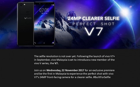 Media Invite The Launch of vivo V7