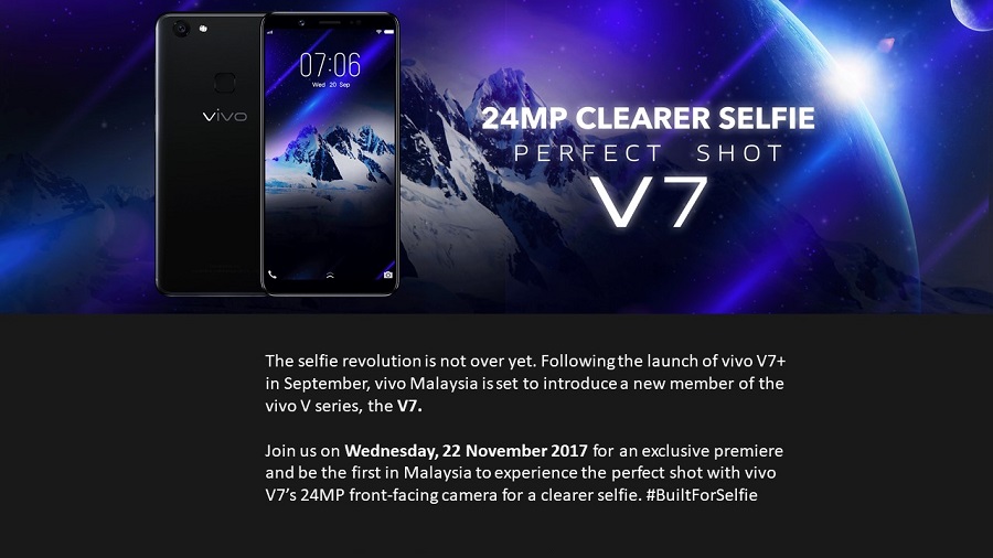 Media Invite The Launch of vivo V7