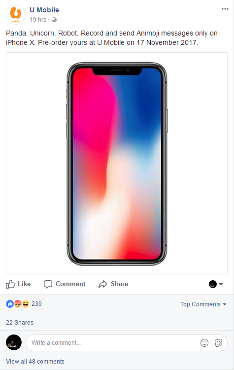 iphone x preorder umobile