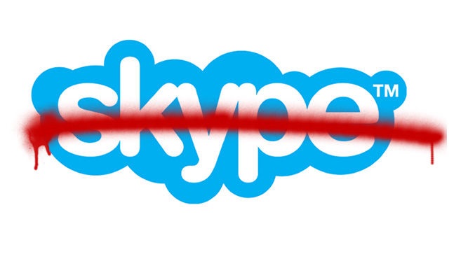 skype crossed