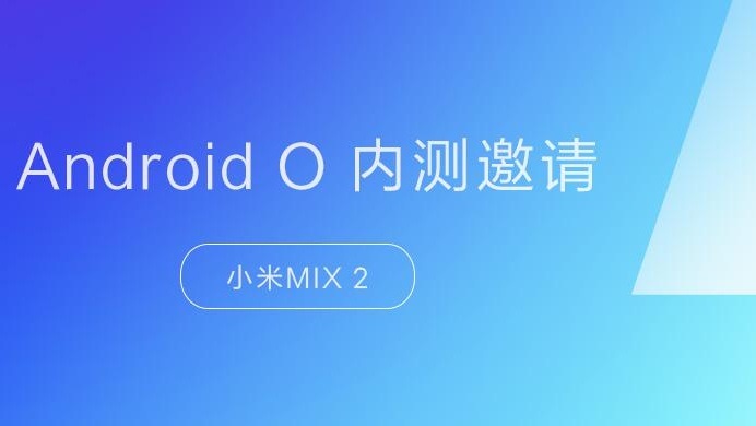 Xiaomi Mi MIX 2 Android Oreo beta