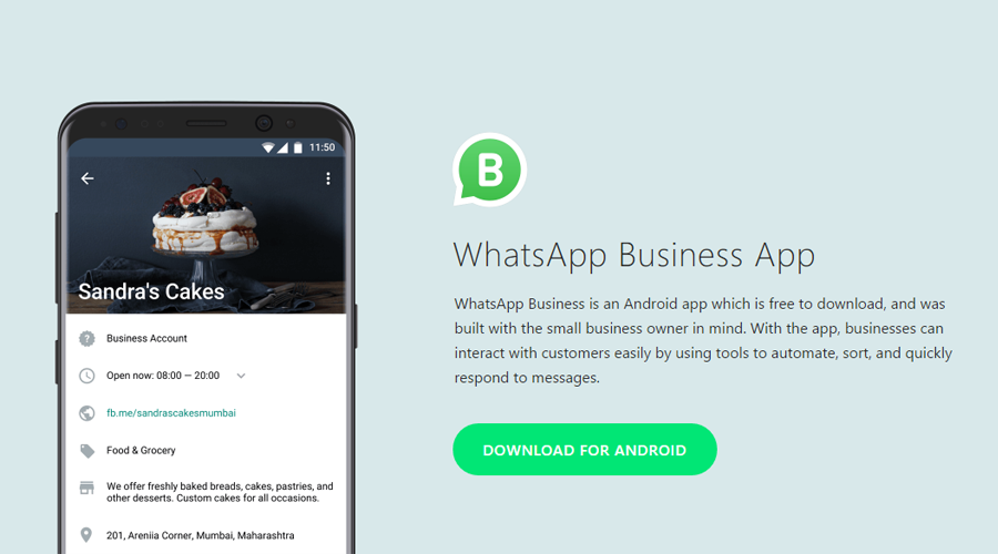 whatsapp business featured