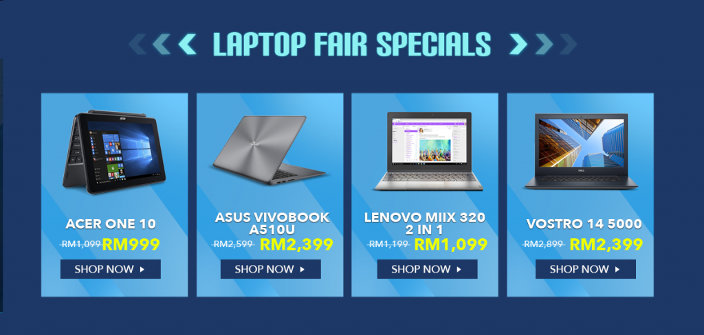 Laptop Fair Specials