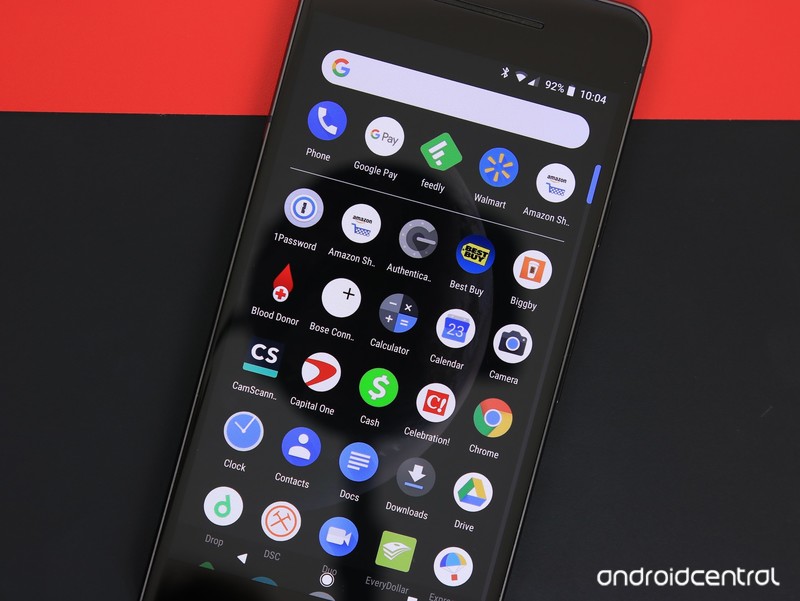 google-pixel-2-dark-theme-dark-mode-app-drawer