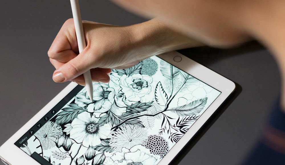 how does apple pencil work with ipad pro 1050x580