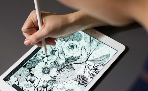how does apple pencil work with ipad pro 1050x580