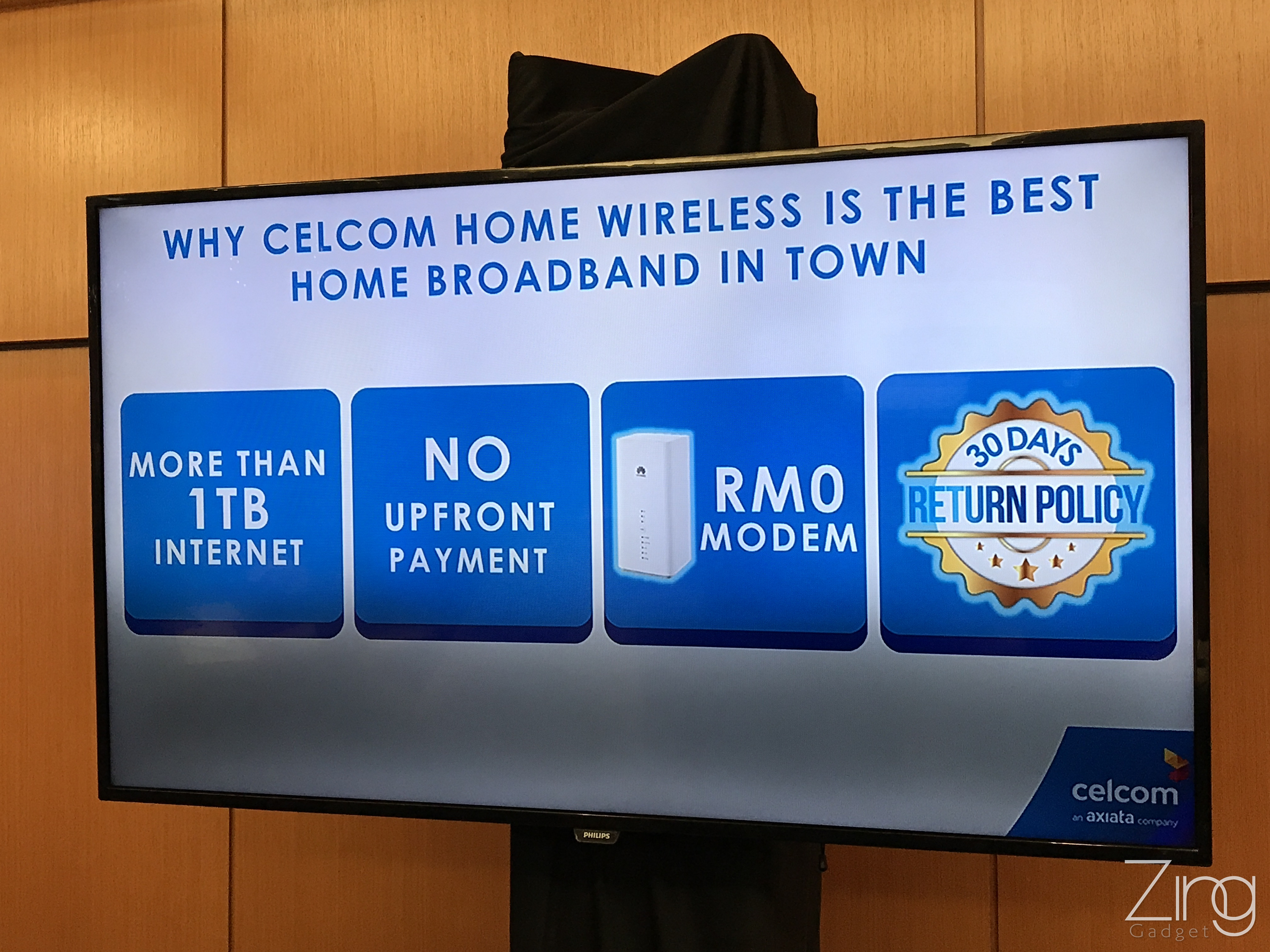 Celcom Launches New Wireless Broadband Up To 1tb From Rm74 Zing Gadget