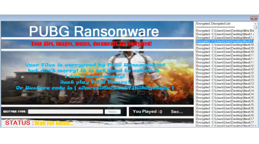 pubg ransomware featured