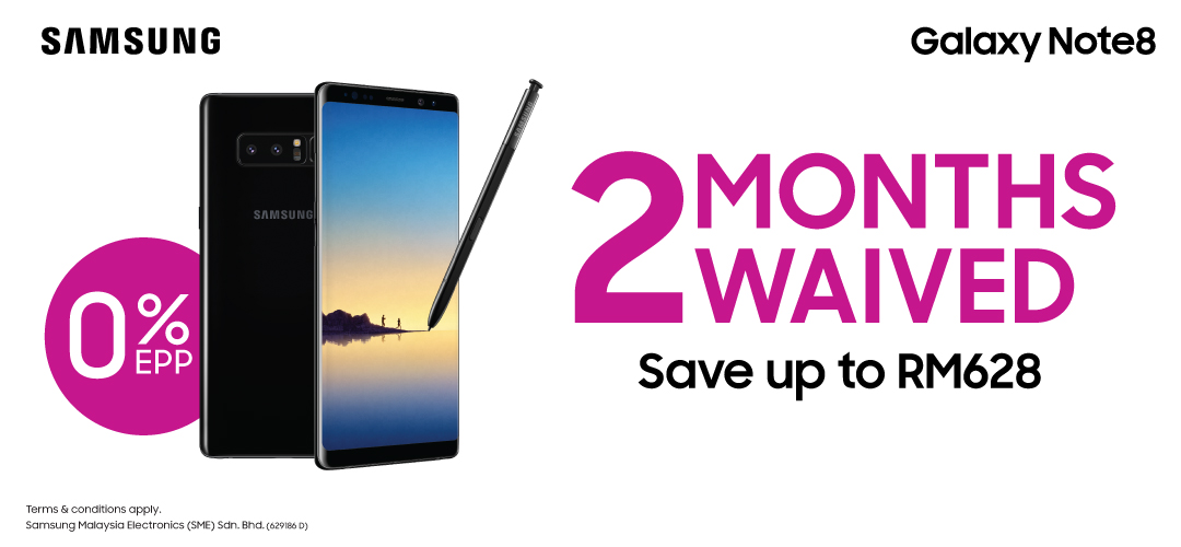 Samsung Galaxy Note8 EPP 2018