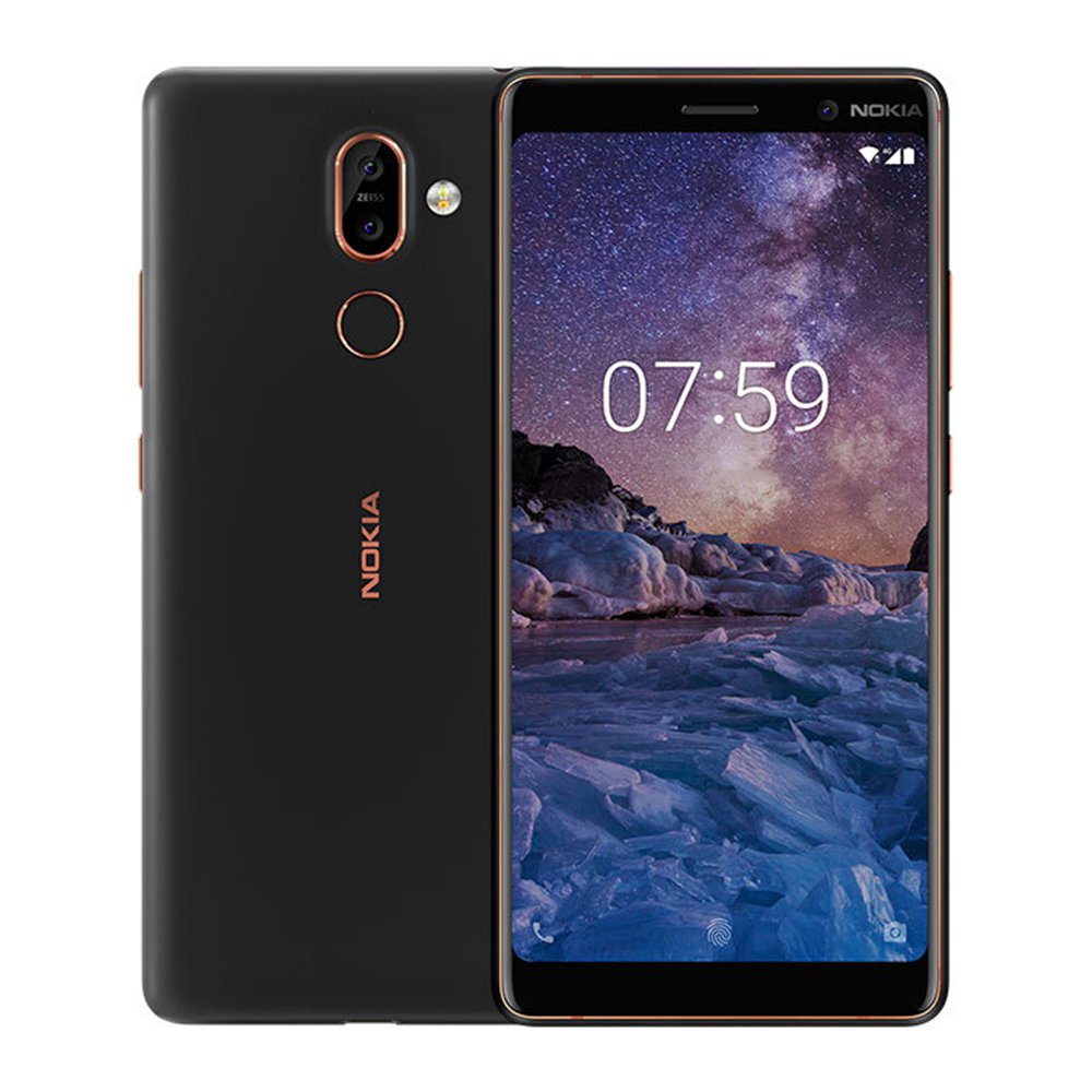 Nokia 7 Plus 6 0 Inch 6GB 64GB Smartphone Black 572100