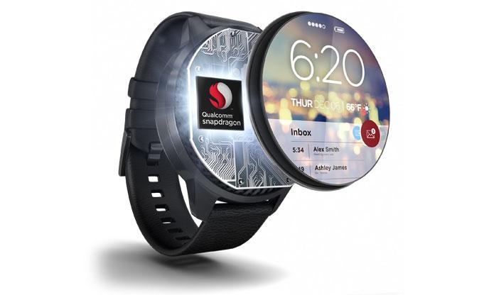 snapdragon wear 2100 layered smartwatch
