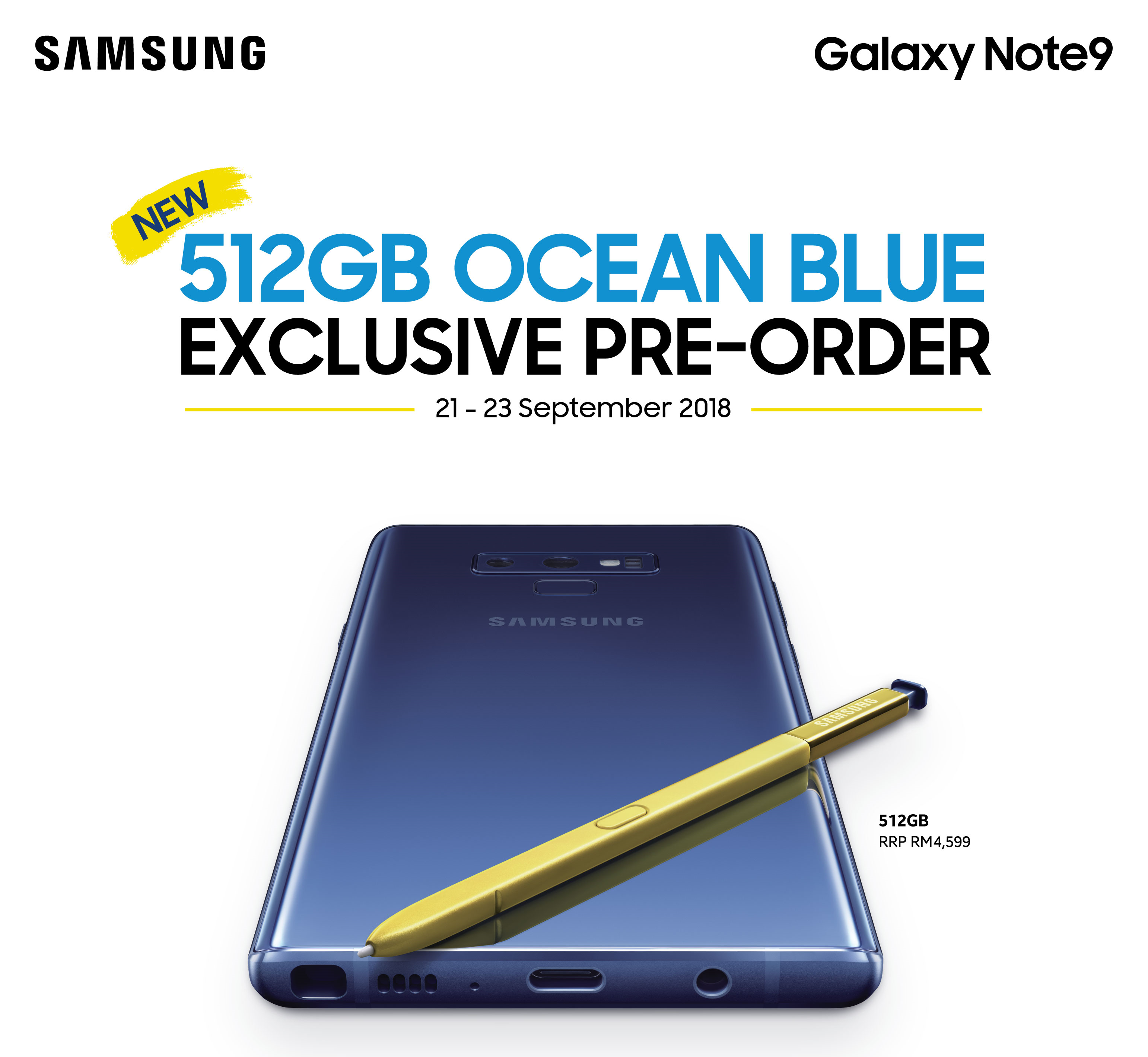 Galaxy Note9 Ocean Blue 128 GB au - スマートフォン/携帯電話